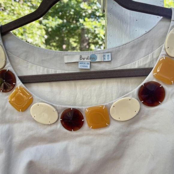 BODEN Women's Dress  with Buttons at Neckline US 8L - Picture 2 of 7